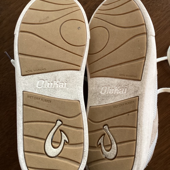 Olukai kilea women’s sneaker in tan sz7.5 - Picture 8 of 9